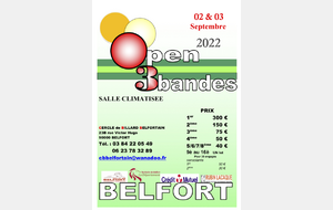 BC DE BELFORT LIGUE FRANCHE COMTÉ LES 02 & 03 SEPTEMBRE 2022