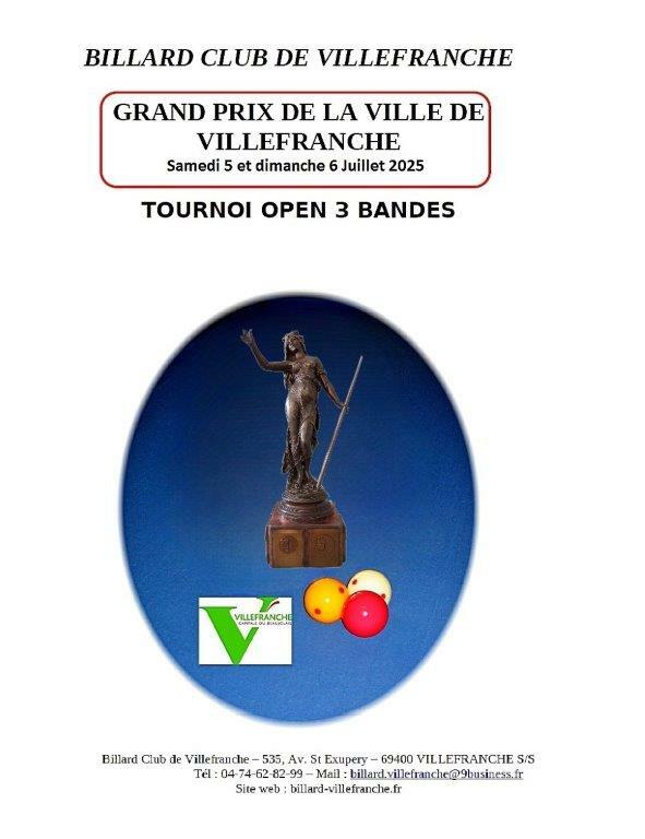 Open de VilleFranche 2025