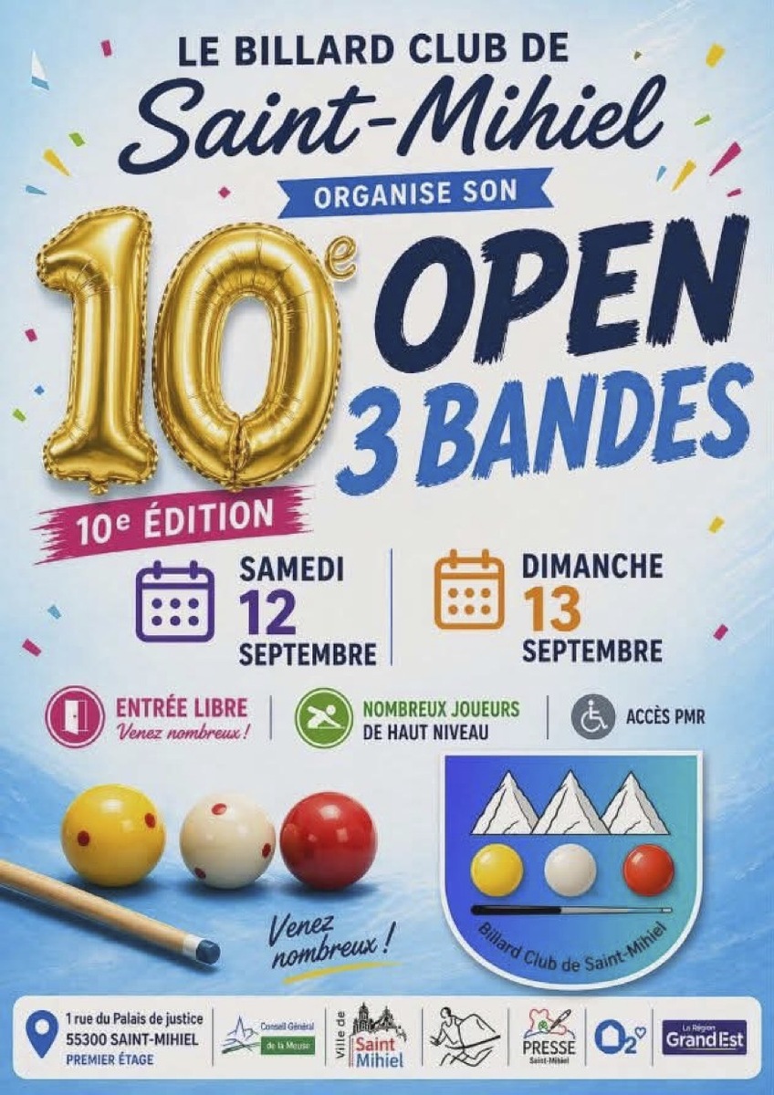 Open de Saint-Mihiel 2026