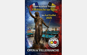 Open de Villefranche 2026 69400