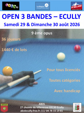 OPEN 3B d'ECULLY 69130