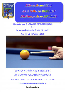 Open de Sausset Les Pins 13960