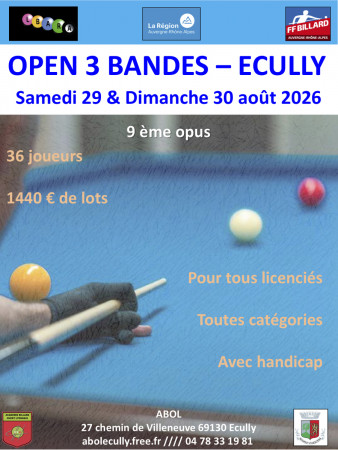 OPEN 3B d'ECULLY 69130